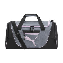 PUMA borsa da donna Evercat Candidate Duffel, Nero/Multi, Taglia Unica US