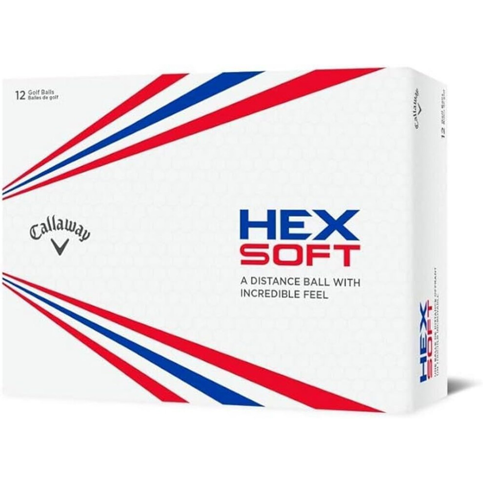 Golf Hex Soft Golf Balls 2019, White