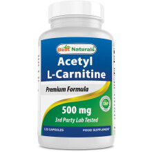 Acetyl L-Carnitine 500 mg 120 Capsules