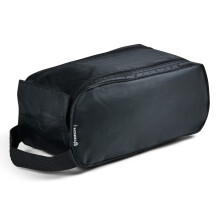 Black Water Resistant Football Boot Bag For Football Boots Or Golf Shoes. Shoe or Boot Bag For Storage Or Travel.
