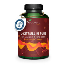 L-Arginine L-Citrulline Complex High Strength 2000 mg | Natural Pre-Workout | NO Additives | Citrulline Malate Powder |