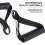Upgraded Heavy Duty Exercise Handles, Cable Machine Attachments Resistance Bands Handles with Solid ABS Core Grips 2