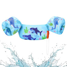 Chaleco de nataci n Heysplash para ni os con alas de agua y banda para el brazo con correa ajustable y hebilla de seguridad para ni os de 9 a 23