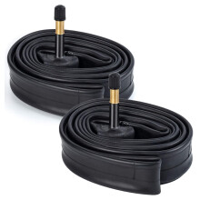 2-Packs 700C Bike Inner Tubes 700x35C/38C/40C/43C ETRTO 35/45-622 AV48mm Schrader Valve, 700C Tyre Tubes Compatible with
