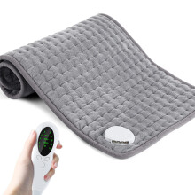 Heat Pad, Electric Heating Pad for Pain Relief, 6 Temperature Settings and 9 Timing Settings with LCD Display, Heat