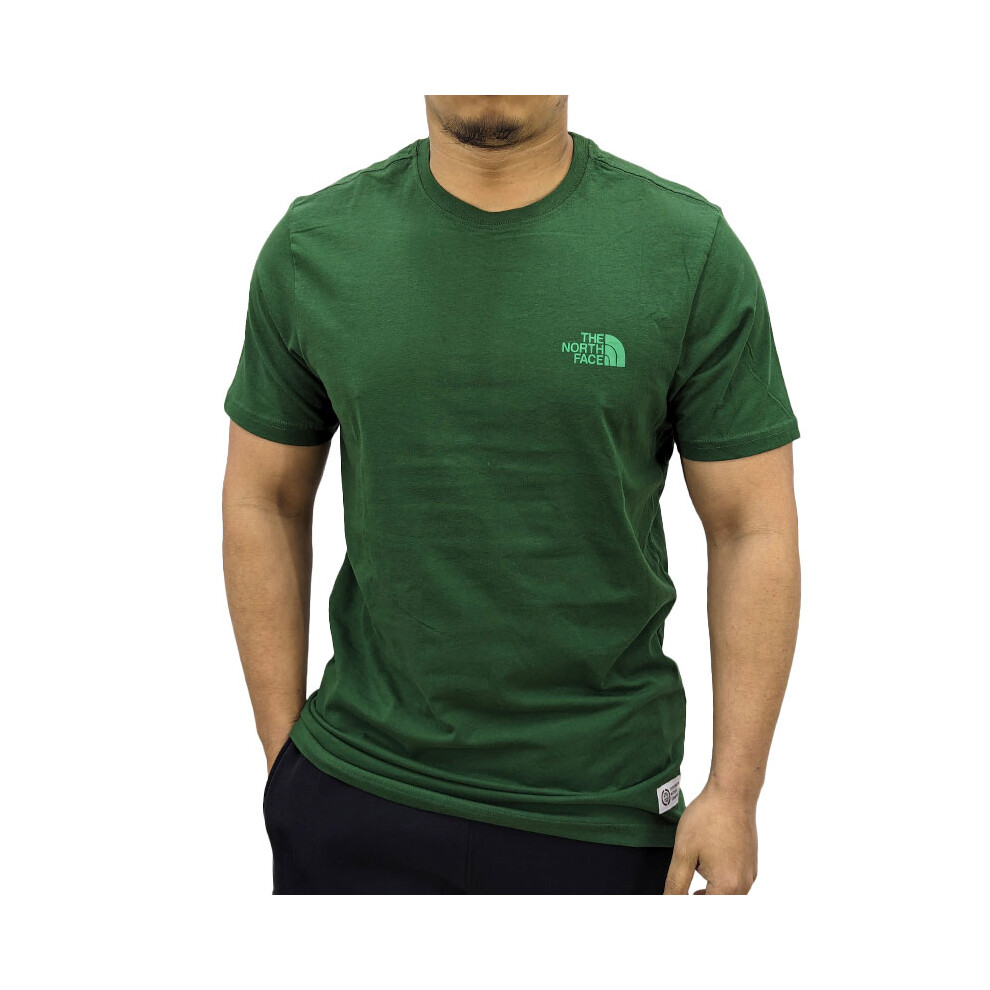 (Forest Green, M) The North Face Mens T Shirts TNF Logo