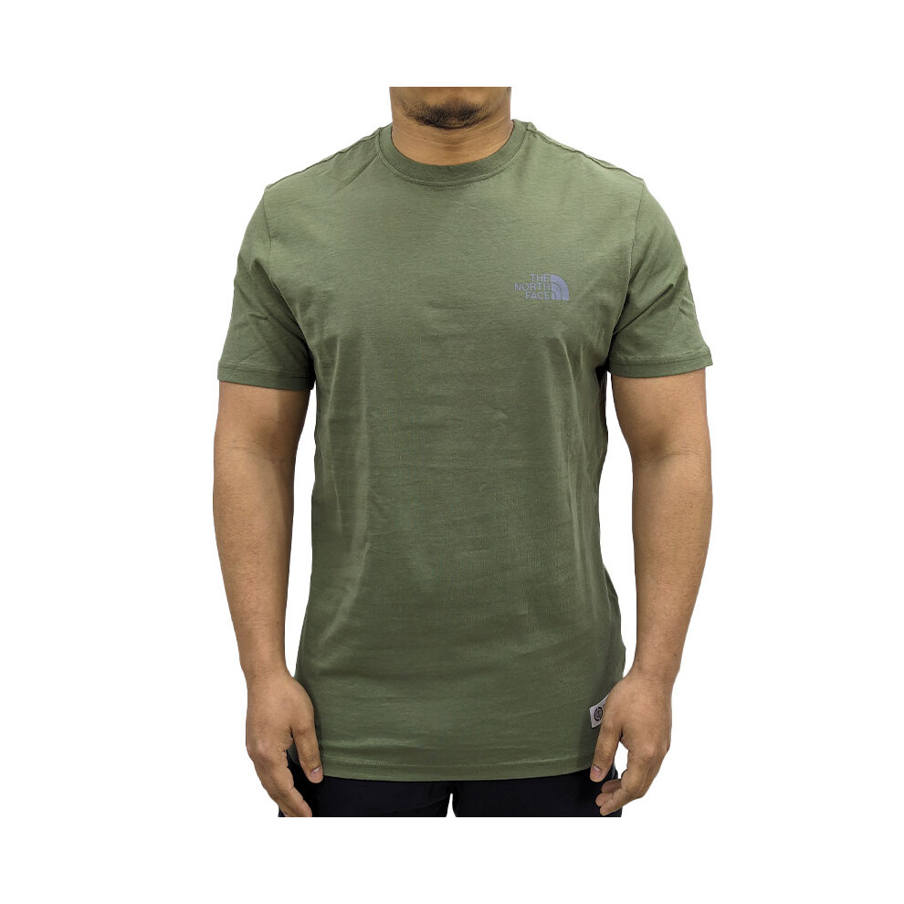 The North Face (Olive, S) Mens T Shirts Tnf Logo