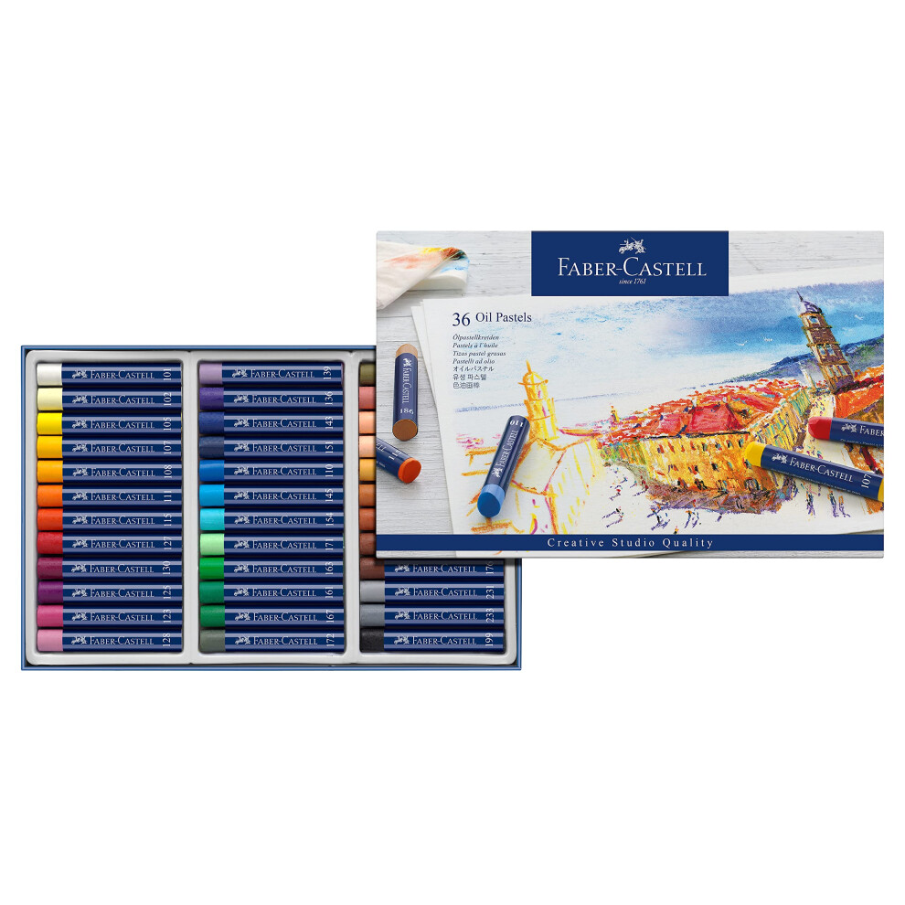 Faber-Castell Creative Studio Oil Pastels Box Of 36