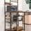 3 Pack Storage Boxes with Lids Foldable - Wardrobe Organiser Storage Cubes with Transparent Window Fabric Storage 3