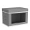 3 Pack Storage Boxes with Lids Foldable - Wardrobe Organiser Storage Cubes with Transparent Window Fabric Storage 4