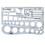 Mr. Pen- Landscape Templates, Architectural Templates, Drafting Tools, Landscaping Tools, Landscape Design Template, 2