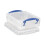Really Useful Really Useful Plastic Storage Box 1.75 Litre Clear (Pack of 4) 7