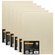 30x40cm Canvas Panels Linen - 3mm 280gsm 100% Linen Artist Canvas Board/Triple Primed/Acid Free/Medium Grain - Oil &