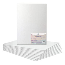 A3 Canvas Panel Stretched Blank Canvas Board Primed Artist Boards 100% Cotton For Oil Paint Acrylic Painting Mixed Media