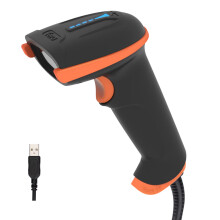1D 2D QR Barcode Scanner USB Wired Handheld Scanner 1D 2D QR Data Matrix PDF417 1D Bar Code CMOS Image Barcode Reader