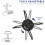 Vivo Universal Adjustable Ceiling Projector Mount for Regular and Mini Projectors, Projection Mount with Extending Arms, 6