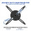 Vivo Universal Adjustable Ceiling Projector Mount for Regular and Mini Projectors, Projection Mount with Extending Arms, 3