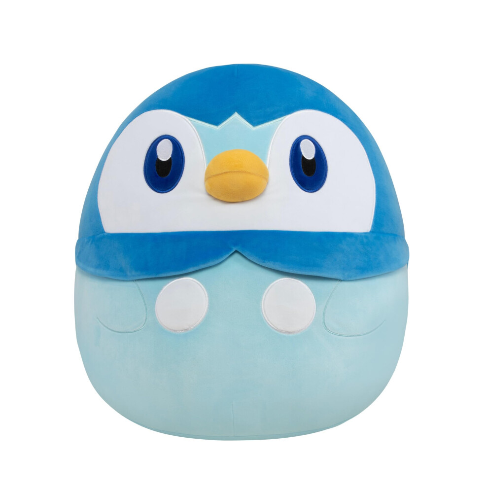 Original Squishmallows PokÃ©mon 14-Inch Piplup Plush - Add Piplup to your Squad, Ultrasoft Stuffed Animal Plush,