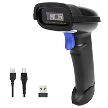 NT-1228BC Bluetooth CCD Barcode Scanner Handheld USB Wireless Bluetooth Wired 1D Barcodes Imager for Mobile Payment