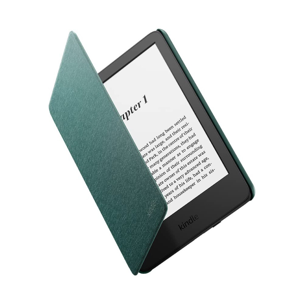 Kindle Fabric Case | Compatible with 11th generation (2022 release only), slim and lightweight cover, Green