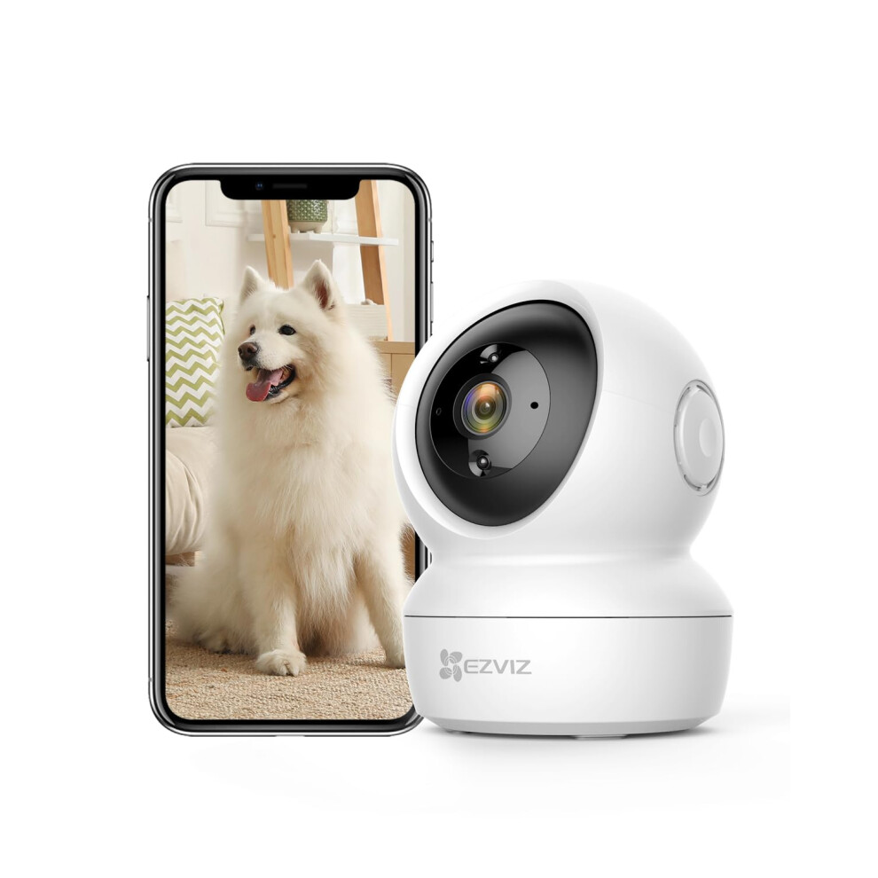 Indoor Camera Wireless With App, 1080P, 360 Pan Tilt, Auto Tracking, Motion Detection, 10M Ir Night Vision, Two Way 6971744237769