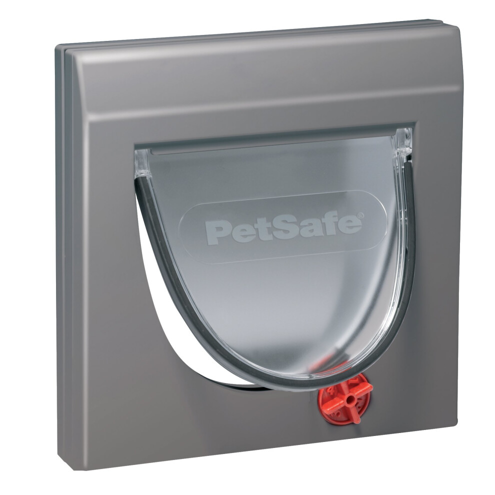 Staywell Cat Flap, Free-Swinging Flap, Four Locking Options, Telescopic Frame, with Tunnel, Heavy Duty, Weatherproof,