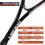 HEAD Nano Ti Spector 2.0 Squash Racket, White 2