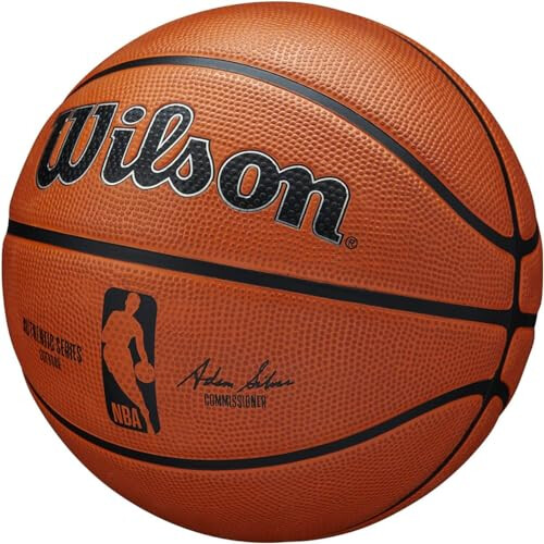 Wilson Pallone da Basket WILSON NBA Authentic Series - Esterno, Taglia 7 - 29.5" 2