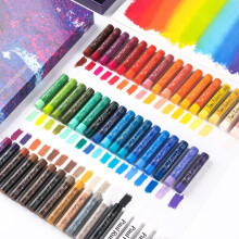 Oil Pastels Set, 48 Colours Soft Pastels Non-Toxic Pastels for Artists, Students & Kids, Ideal for Sketching, Decorative