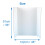 Tri Fold Boards-Pack of 4, Plain White, for Displaying Table Top Projects and Presentations (EV235),122 x 91 cm 3