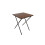 Folding Exam Desk (Walnut) 1