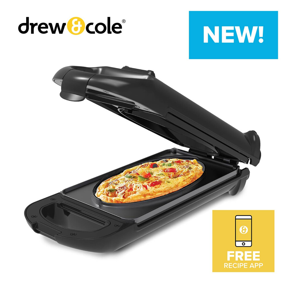 Drew&Cole 5 Minute CleverChef, non-stick multifunctional omelette machine multi-cooker.