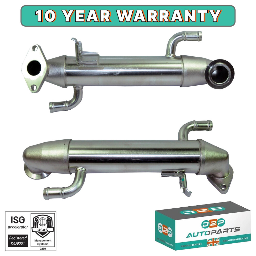 Agr Cooler Egr Cooler Yc1q9f464bf, Yc1q9f464bd Fits Ford Transit Mk6 2.4 Diesel 5056167428077