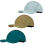 Buff (S/M, Mist) Buff Unisex 5 Panel Go UPF 50 Running Hat Cap 2