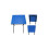 Folding Exam Desk (Blue) 1