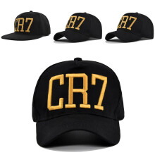 CR7 3D Embroidered Baseball Cap - Adjustable Unisex Cotton Hat, Sun Shade for All Seasons and Weddings, Birthdays & Festivals
