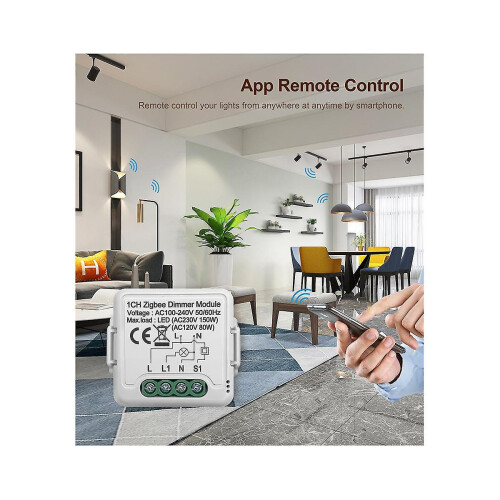 Tuya Zigbee Smart Dimmer Switch Module Supports 2 Way Control Diy Dimmable Switches 10a Work For Al 2