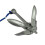 Folding Grapnel Kayak Anchor Kit 1.5KG (Rope Float Hook Shackle) 12