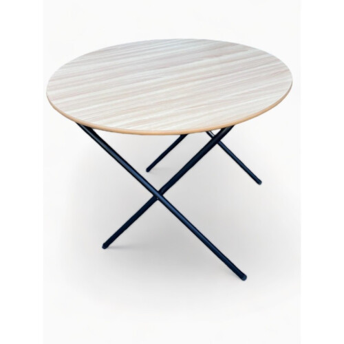 Round Folding Table (Beechwood Top)