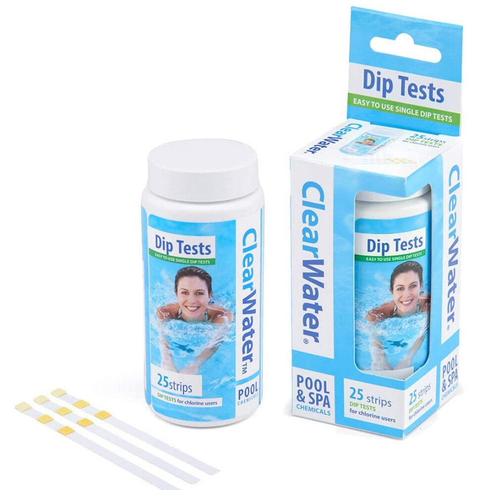 Clearwater Dip Tests Test Strips Size 25