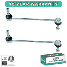X2 Front Anti Roll Bar Drop Links For Seat Ibiza 2002-2016, Audi A1 A2