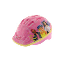 Barbie Pink Safety Helmet for Kids 3+ - Lightweight, Ventilated, Adjustable Chin Strap, Removable Foam Padding (Official Barbie)