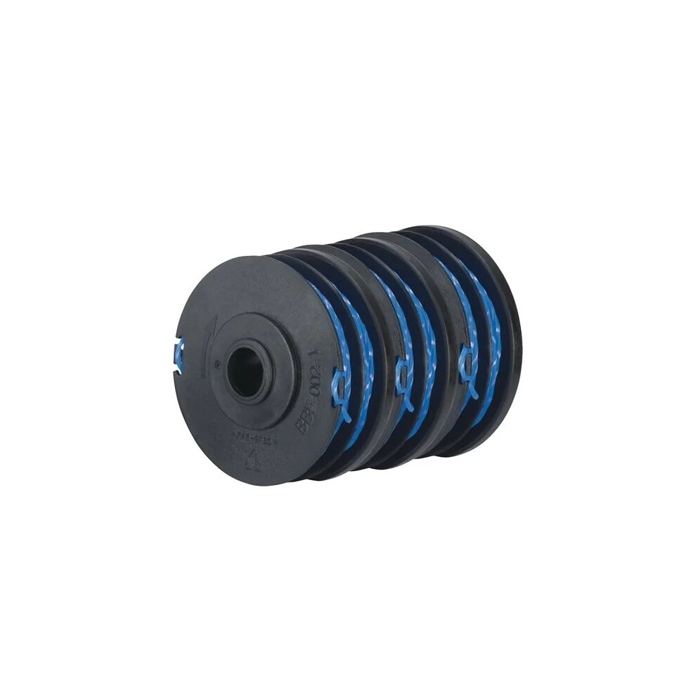 Ryobi Rac123 1.6Mm Grass Trimmer Spool (3 Pack)