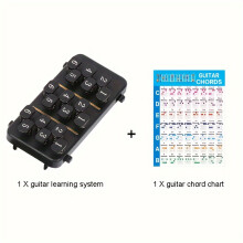 (Black) Guitar Chord Button Makes Your Chord Practice Easier
