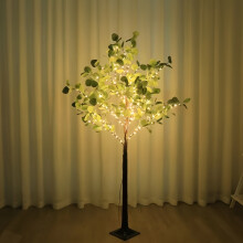 (1.5m/5ft) Lightshare Lighted Eucalyptus Tree - 1.5m/1.8m USB Powered Warm White LED Artificial Greenery