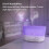 Mist 5-in-1 Smart Humidifier for Baby with Aroma Diffuser, Bluetooth Speaker, 7 Colour Night Light, LED Digital Clock, 4