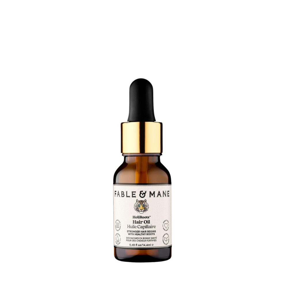Fable & Mane Fable And Mane Hair Oil - Holiroots Hair Growth Oil & Scalp Oil Treatment. Hair Oil For Dry Damaged Hair With Amla Hair