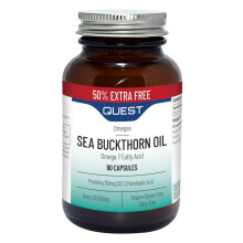 Sea Buckthorn Oil Omega 3, 6 & 7, Berry Oil & Palmitoleic Acid Supplements. Supports Skin & Eye Health Plus Post