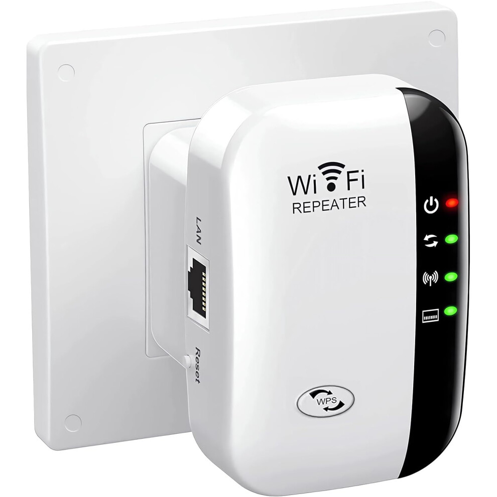 2024 Newest WiFi Booster, WiFi Extender, WiFi Repeater, Covers Up to 3650 Sq.ft and 45 Devices, Internet Booster - with