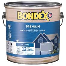 Premium Wood Stain - Silver Grey – Suitable for Interior & Exeterior Wood - Water Based & Hardwearing – 12 Years